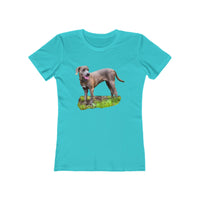 Blue Lacy 'Tex' Women's Slim Fit T-Shirt
