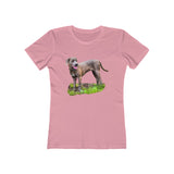 Blue Lacy 'Tex' Women's Slim Fit T-Shirt