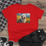Old English Sheepdog Women's Midweight Cotton Tee