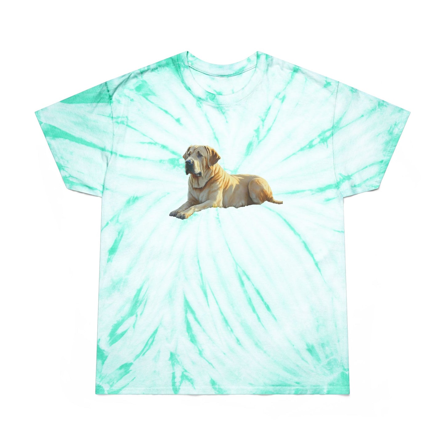 Broholmer - Danish Mastiff Tie-Dye Tee, Cyclone