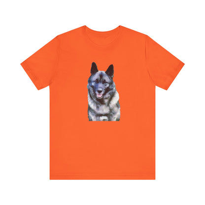 Norwegian Elkhound - Unisex Jersey Short Sleeve Tee