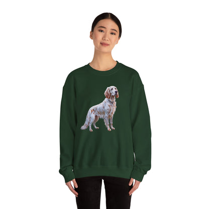 English Setter #2 - Unisex 50/50 Crewneck Sweatshirt