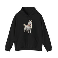 Yakutian Laika - Sled Dog - Unisex 50/50-  Hooded Sweatshirt