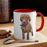 Hungarian Vizsla  'Augie' Accent Coffee Mug, 11oz