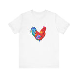 Rooster 'Craw' Unisex Jersey Short Sleeve Tee