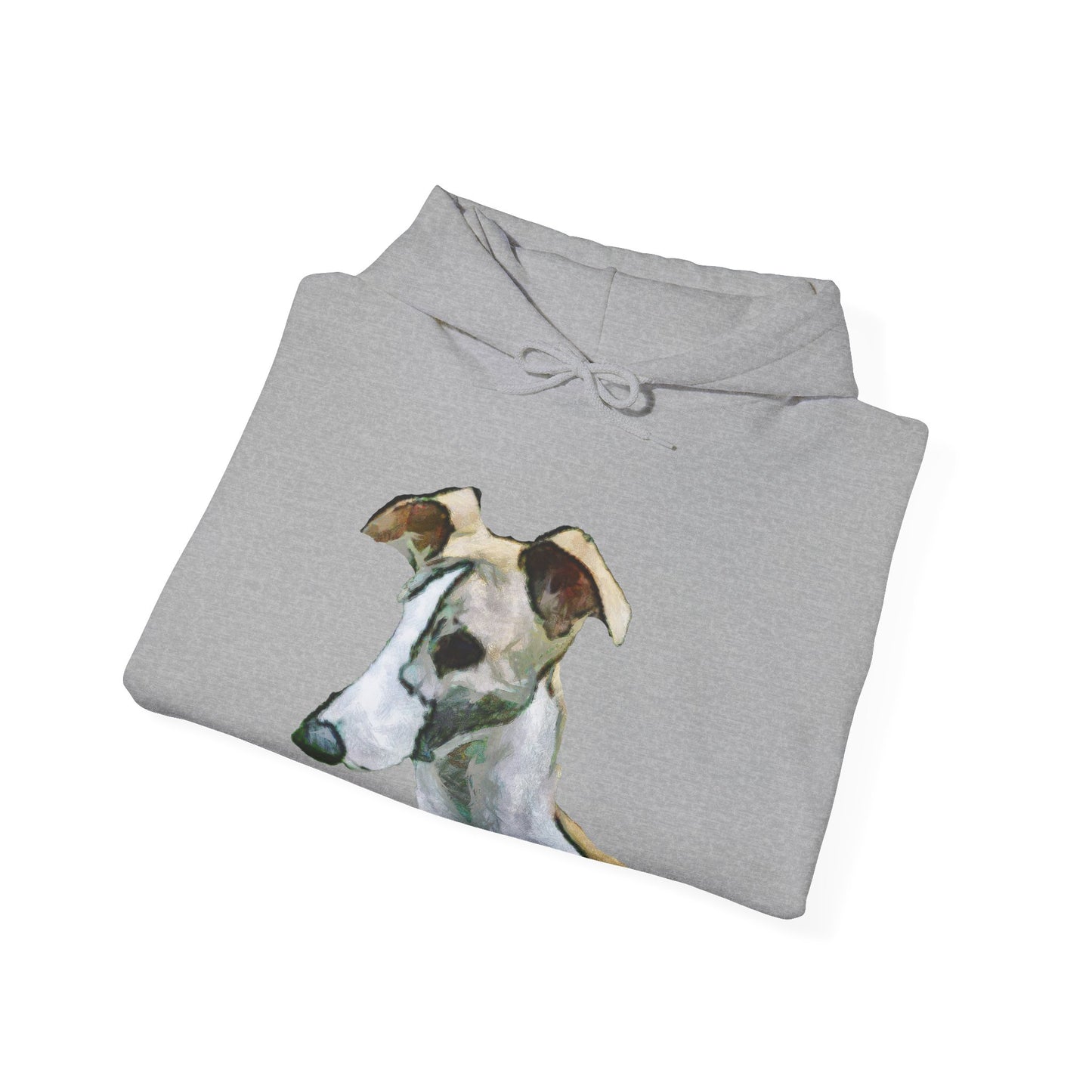 Whippet Unisex 50/50 Hoodie