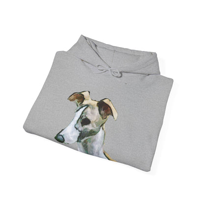 Whippet Unisex 50/50 Hoodie