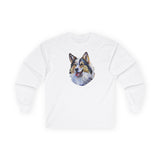 Alaskan Klee Kai Classic Cotton Long Sleeve Tee