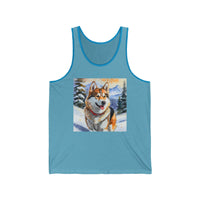Chinook Unisex Jersey Tank - Adventure Awaits