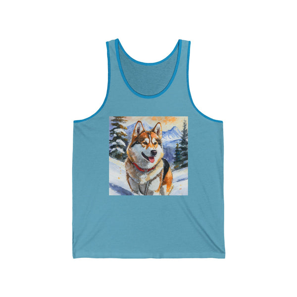 Chinook Unisex Jersey Tank - Adventure Awaits