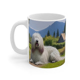 Hungarian Komondor Ceramic Mug 11oz - Sip in Style