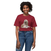 Afghan Hound Unisex Pre-Shrunk Jersey Cotton Tee