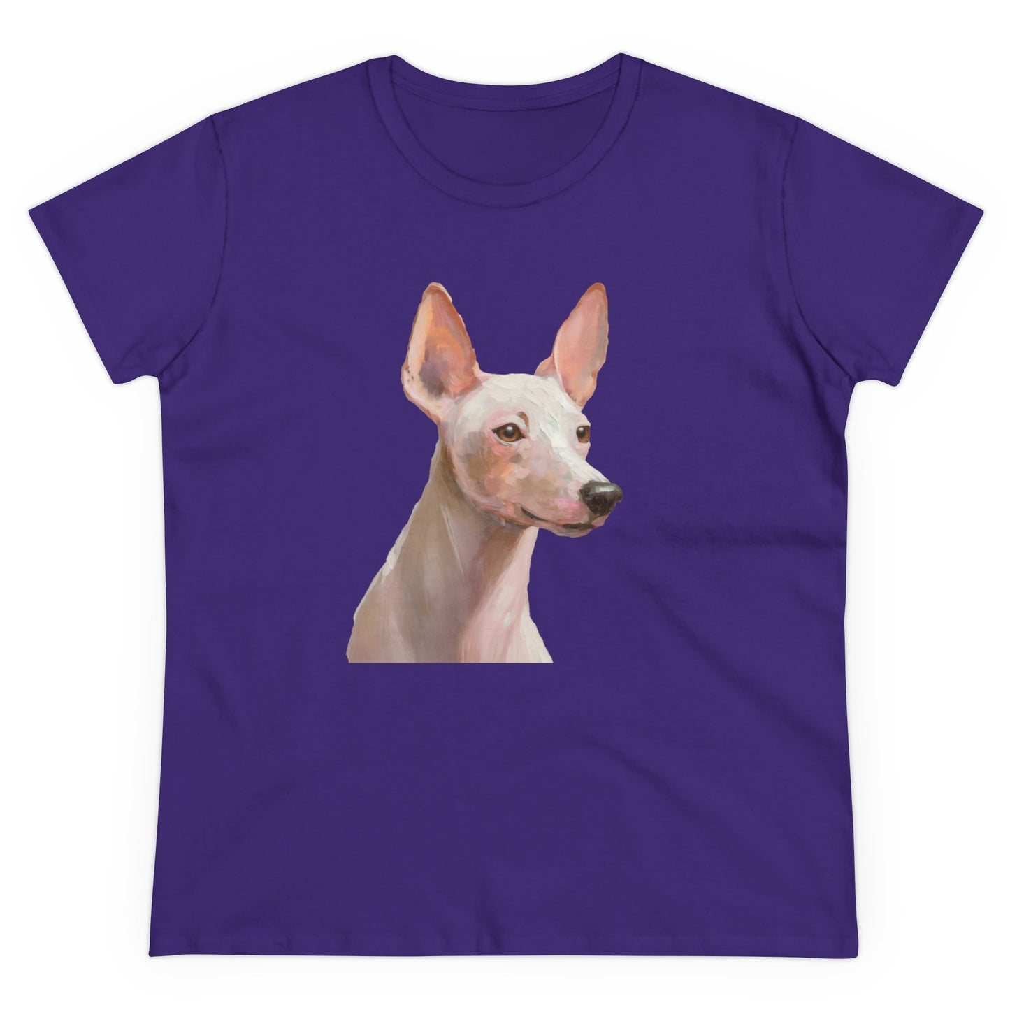 Xoloitzcuintli 'Mexican Hairless' Women's Midweight Cotton Tee