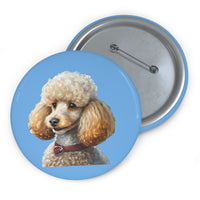 Standard Poodle #2 Metal Pinback Buttons