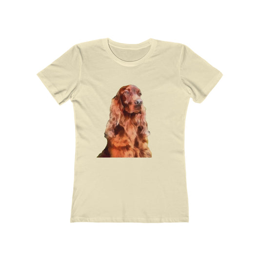 Irish Setter 'Shamus' Women's Slim Fit Ringspun Cotton T-Shirt