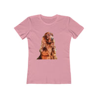 Irish Setter 'Shamus' Women's Slim Fit Ringspun Cotton T-Shirt