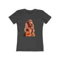 Irish Setter 'Shamus' Women's Slim Fit Ringspun Cotton T-Shirt