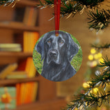 Flat-Coated Retriever Metal Ornaments