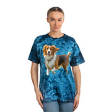 Nederlandse Kooikerhondje  - Tie-Dye Tee, Crystal