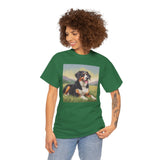 Entlebucher Mountain Dog Unisex Heavy Cotton Tee