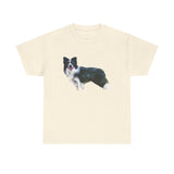 Border Collie '#1'  -  Unisex Heavy Cotton Tee