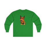 German Shepherd 'Bailey" Unisesx Cotton Long Sleeve Tee