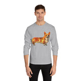 Pembroke Welsh Corgi Unisex Classic Cotton Long Sleeve T-Shirt