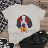Treeing Walker Coonhound Women's Midweight Cotton Tee