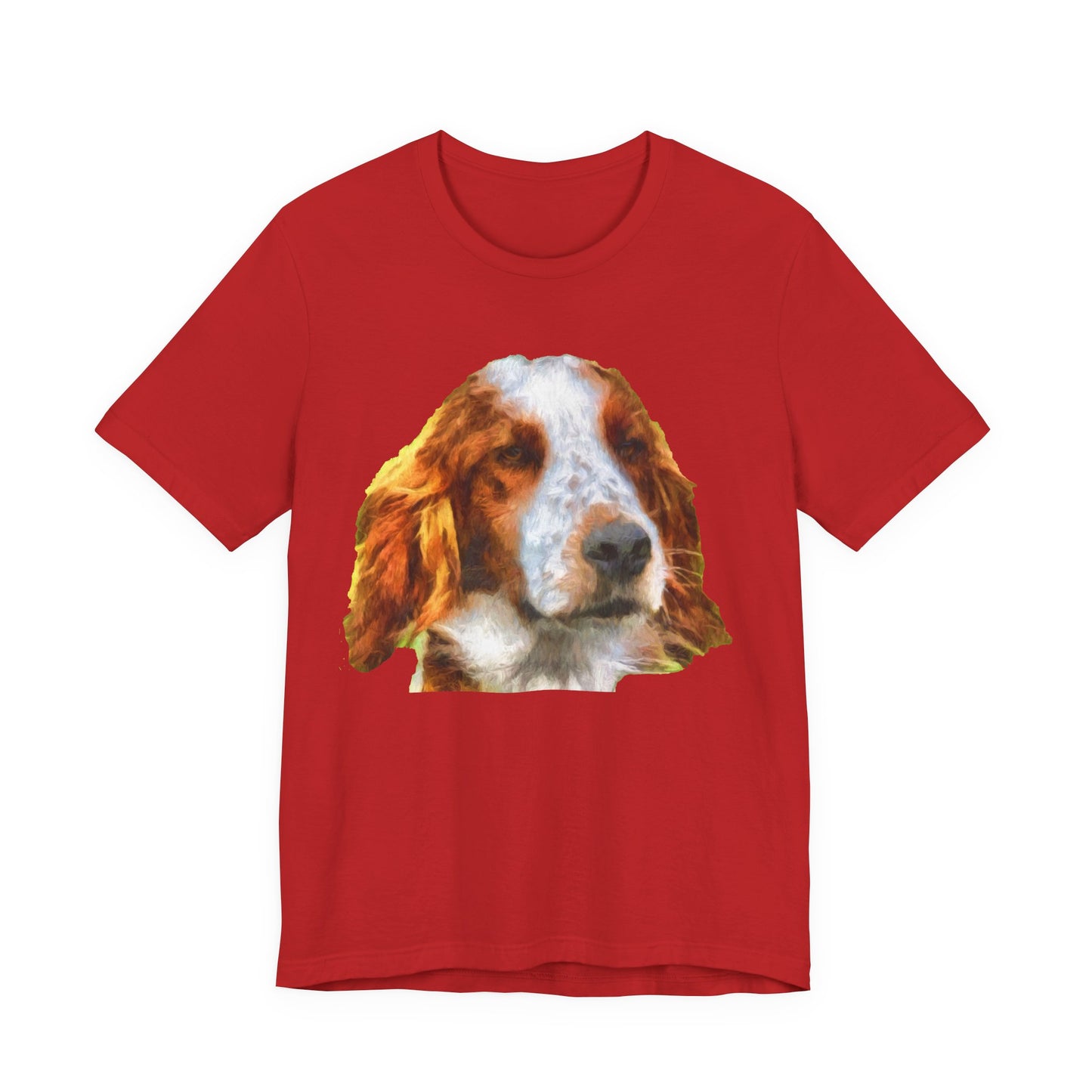 Irish Red & White Setter - Unisex Jersey Short Sleeve Tee