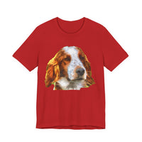 Irish Red & White Setter - Unisex Jersey Short Sleeve Tee