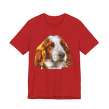 Irish Red & White Setter - Unisex Jersey Short Sleeve Tee