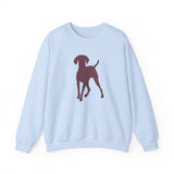 Hungarian Vizsla Unisex 50/50 Crewneck Sweatshirt