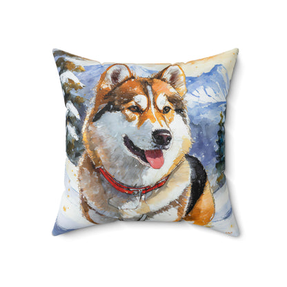 Chinook Spun Polyester Square Throw Pillow