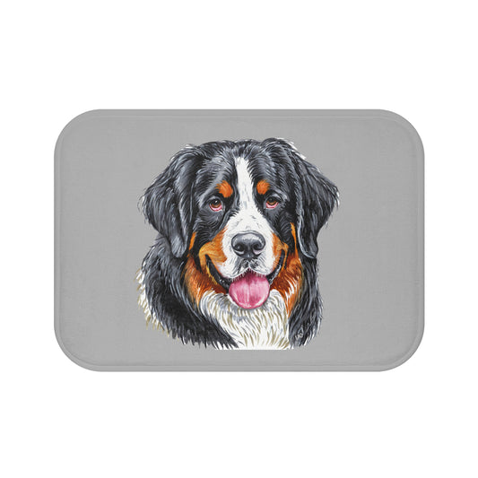 Bernese Mountain Dog #2 Bathroom Rug Mat