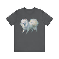 Japanese Spitz Unisex Jersey Short Sleeve Tee