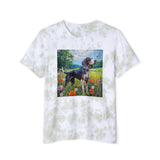 Bluetick Coonhound Unisex Tie-Dyed T-Shirt