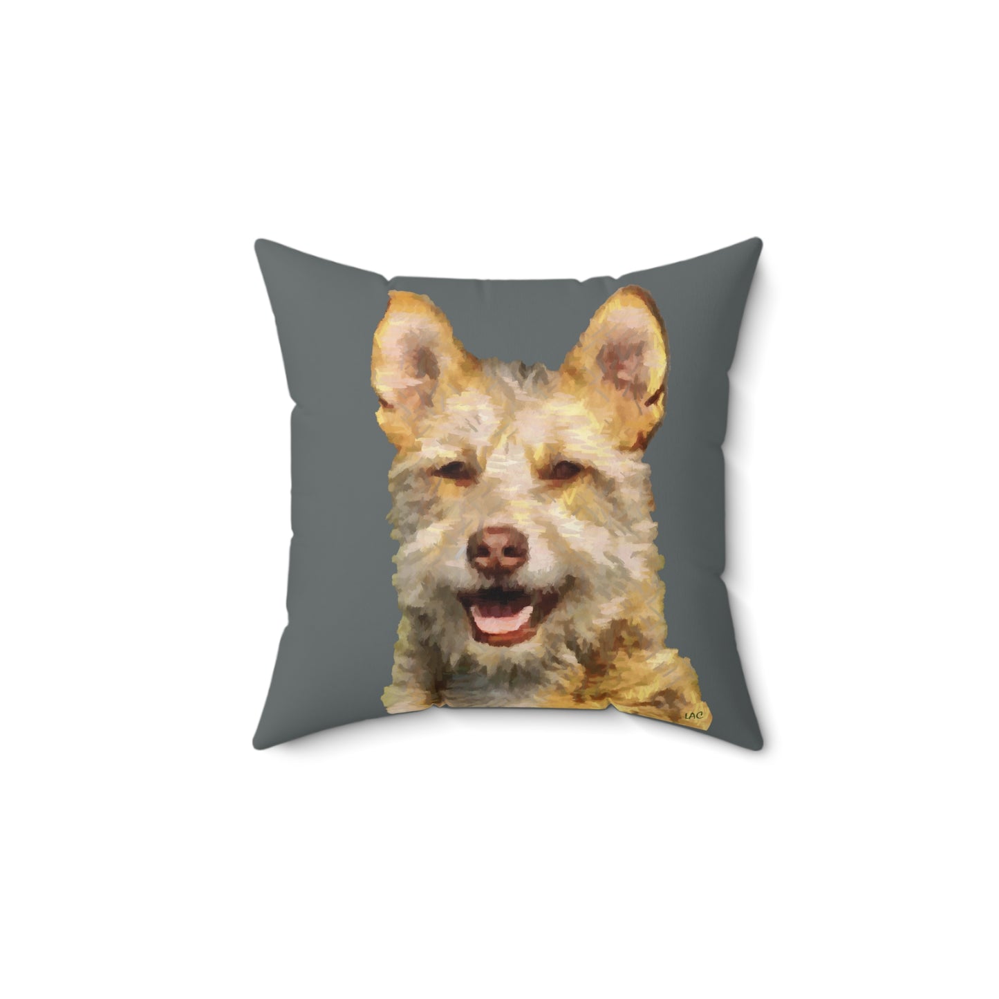 Portuguese Podengo Spun Polyester Throw Pillow