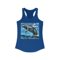 Humpback Whale - Women's Racerback Tank