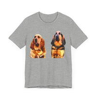 Bloodhounds 'Bear & Bubba' Unisex Jersey Short Sleeve Tee