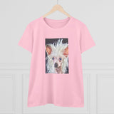 Chinese Crested Women's Midweight Cotton Tee