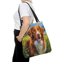 Nova Scotia Duck Tolling Retriever 'Dixie' Tote Bag