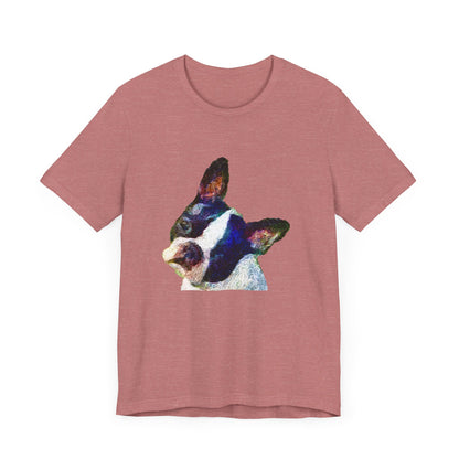 Boston Terrier 'Skipper' Unisex Jersey Short Sleeve Tee