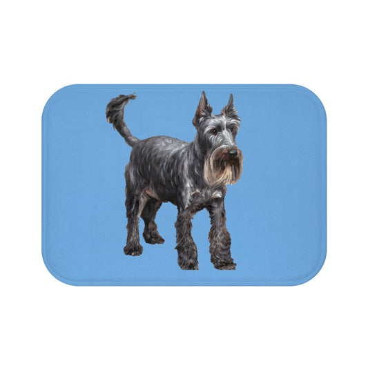 Charming Cesky Terrier Bathroom Rug Mat