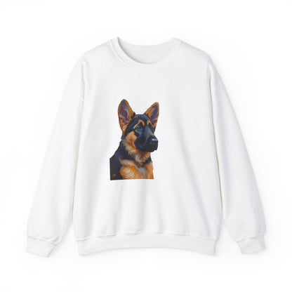 German Shepherd Puppy Unisex Crewneck Sweatshirt