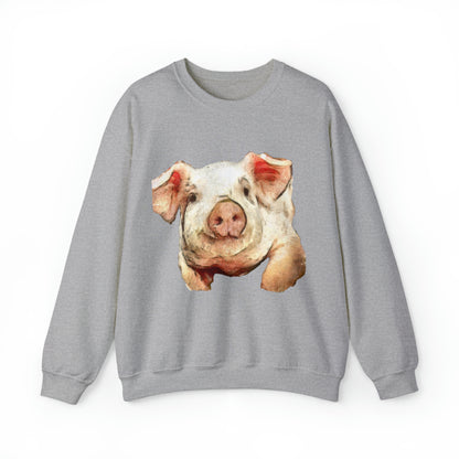 Pig 'Petunia' Unisex 50/50 Crewneck Sweatshirt