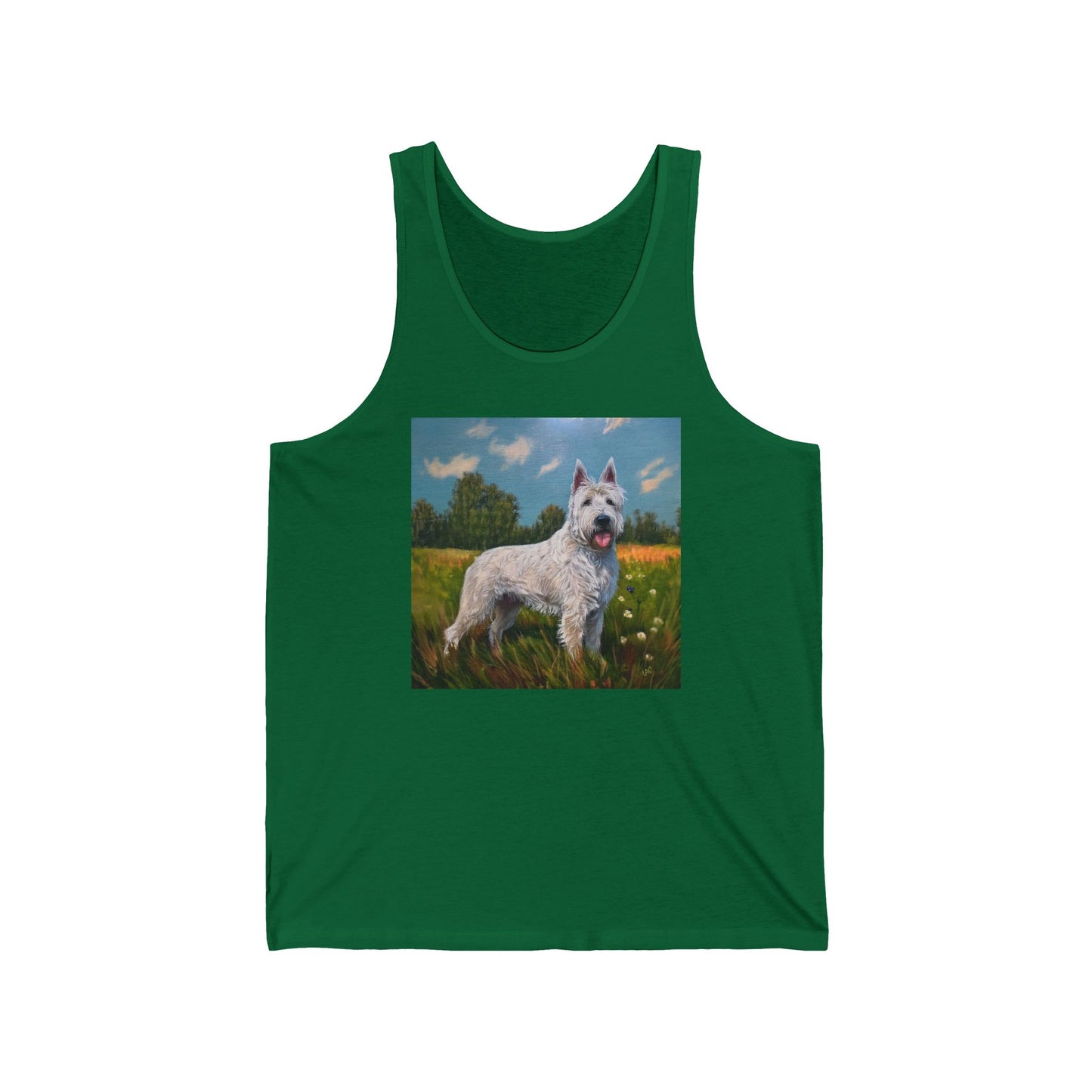 Bouvier des Ardennes Unisex Jersey Tank Top
