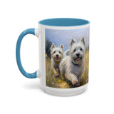 Cairn Terriers - "Run Toto Run!"  -  Ceramic Accent Coffee Mug - 2 Sizes