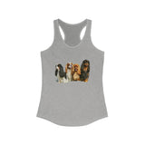 King Charles Cavalier Club Women's  Racerback Tank