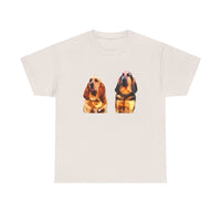 Bloodhounds 'Bear & Bubba' Unisex Heavy Cotton Tee