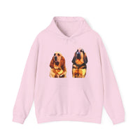 Bloodhounds 'Bear and Bubba' Unisex 50/50 Hoodie
